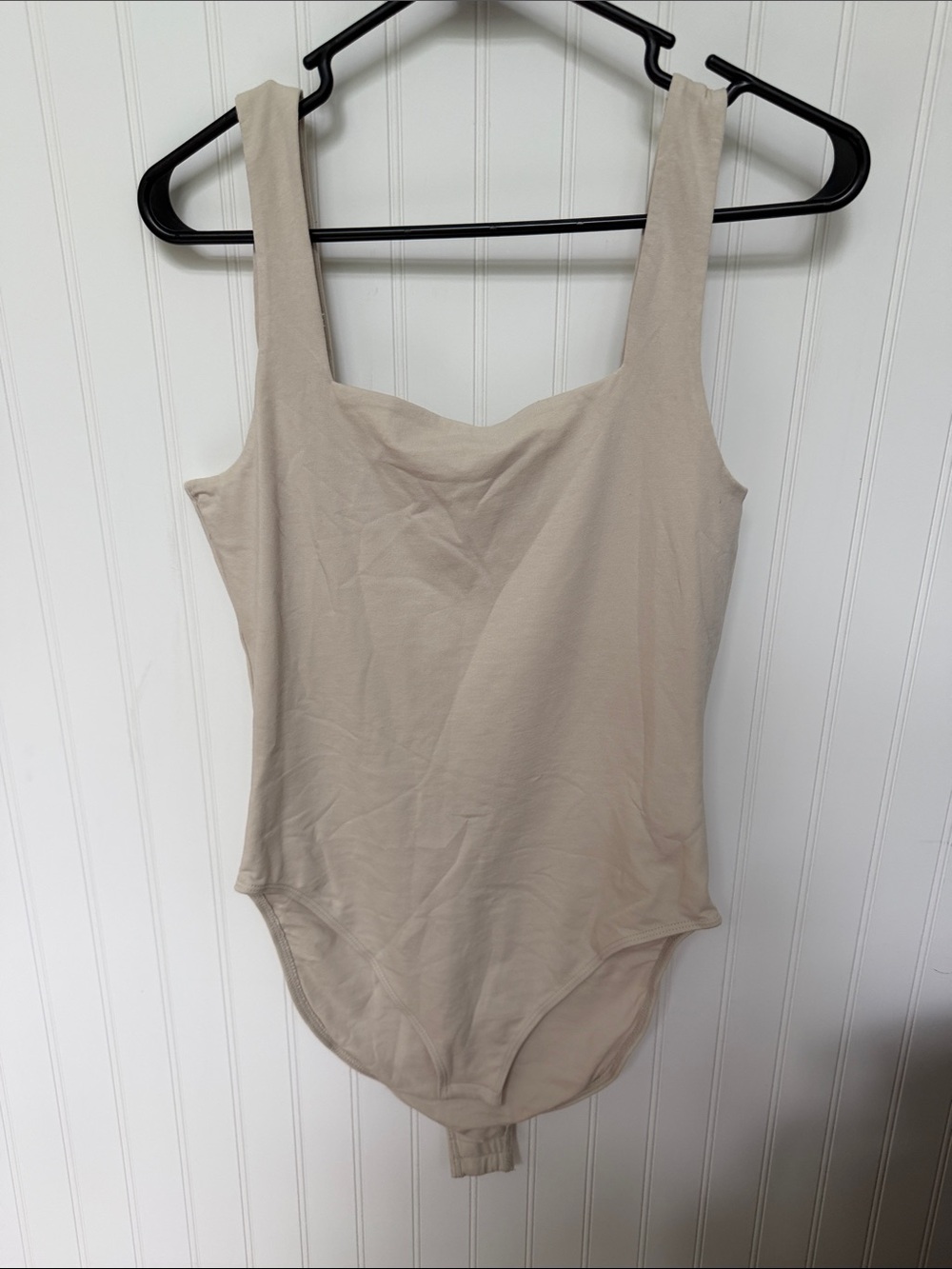 (321) NWT Old Navy Nude Scoop Bodysuit